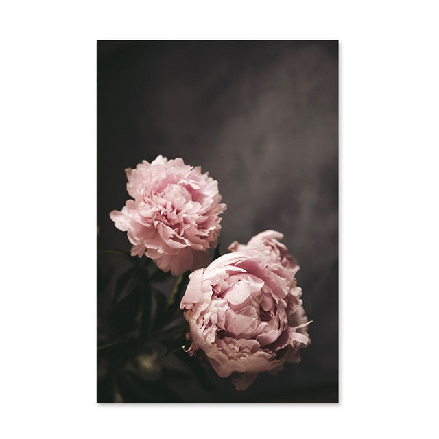 Fashionable Flower Beauty Canvas Painting