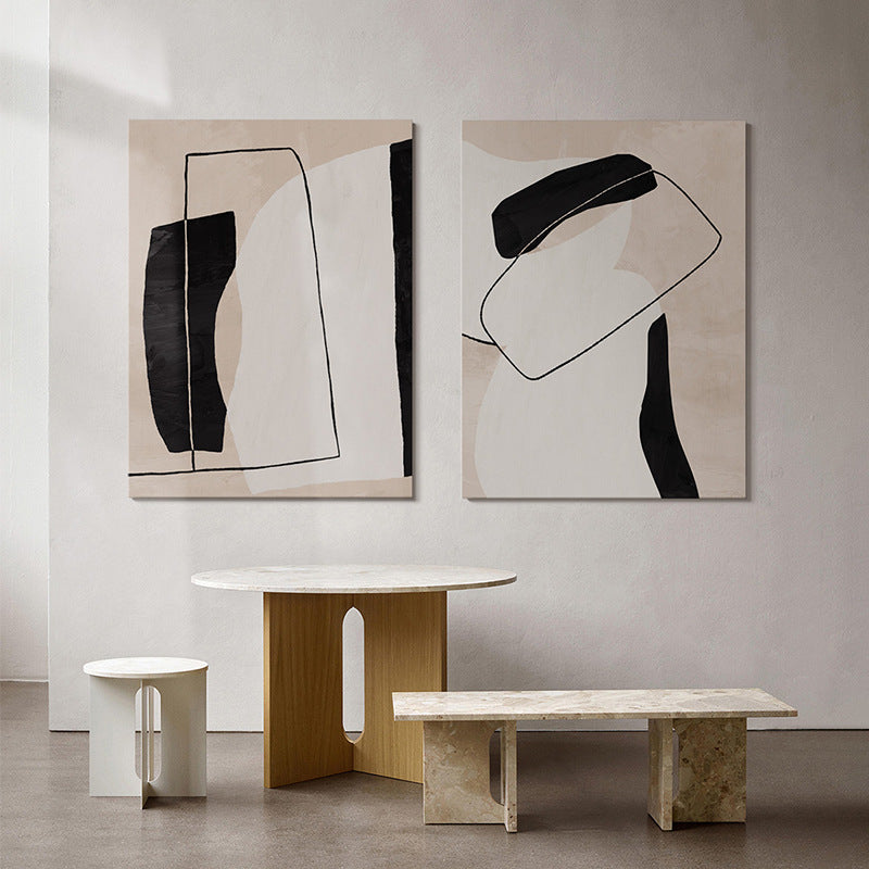 Modern Abstract Line Living Room Decorative Painting