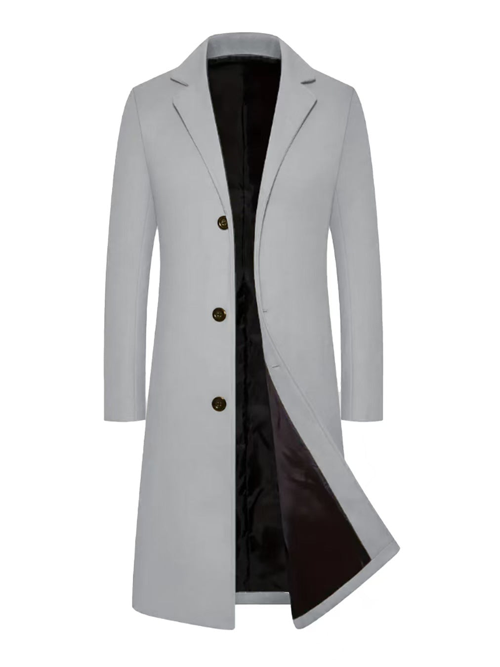 Spring And Autumn Trench Coat Elegant And Slim-fit